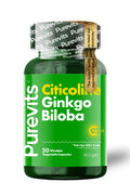 Ginkgo Biloba Citicoline + Focus - 30 Vegan Kapsül