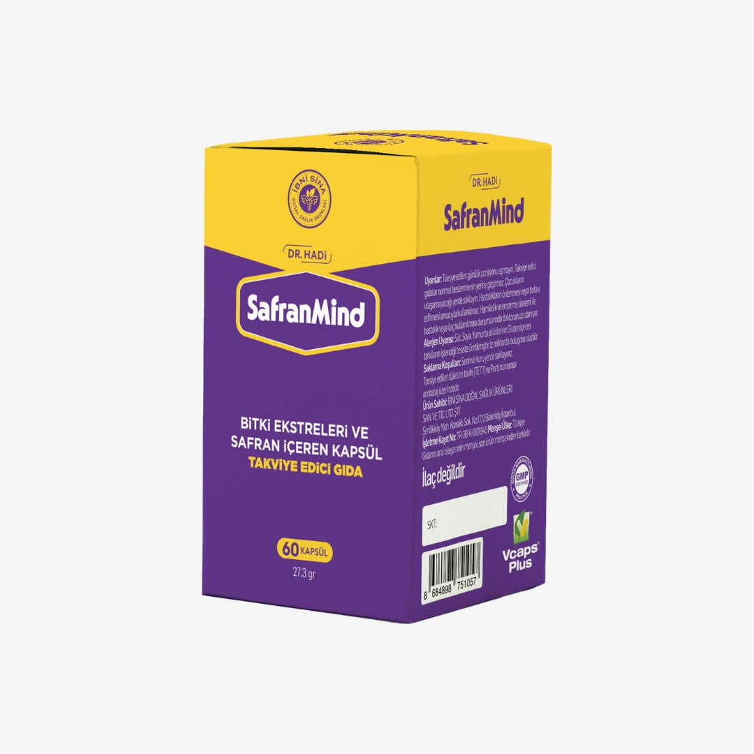 SafranMind 60 Kapsül